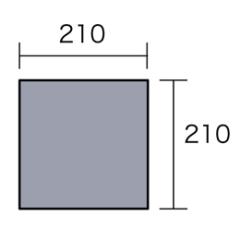 (E)PVCマルチシート　220×220用