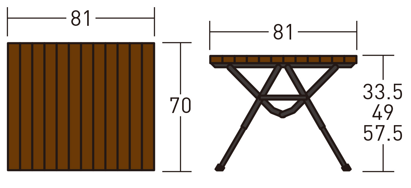 3 High&Low Table III / ogawa ONLINE STORE