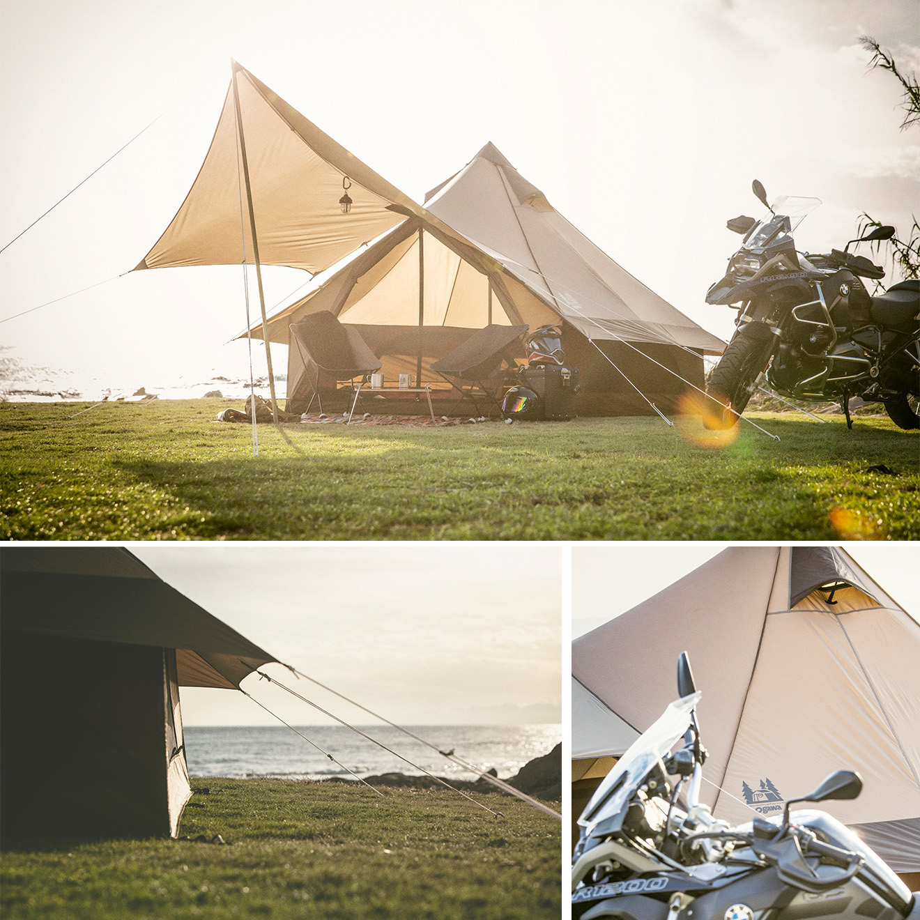 ogawa(オガワ) アウトドア キャンプ テント ワンポール型 タッソ 2726 OGAWA(オガワ)のタッソT⁄Cは変幻自在の凄いワンポールテント！[2022.05